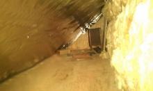 Radiant barrier installed in attic to insulate home and keep house warm